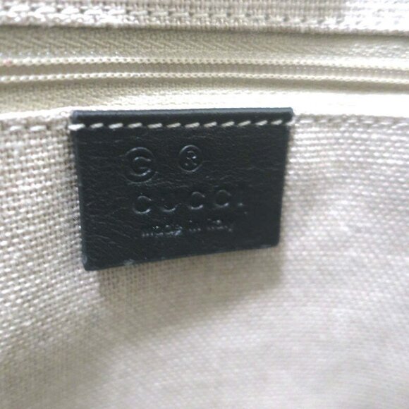 Gucci Microguccissima Joy Tote Black Leather Large Shoulder Bag - Picture 11 of 12